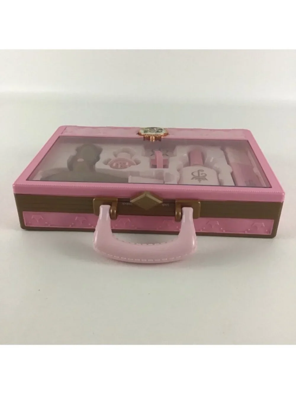 Disney Pretty Princess Hair Salon Kit Carry Along Beauty Tool Case Dryer Toy New